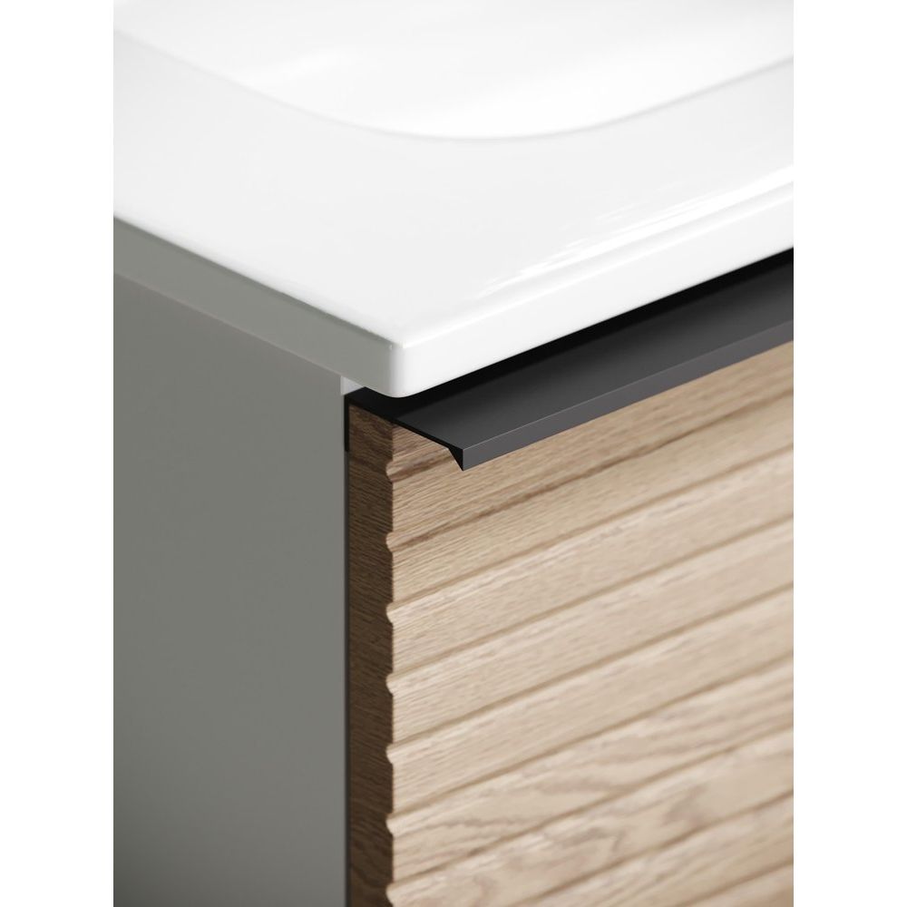 Купить Мебель для ванной Sancos Delta 100 R дуб светлый, белый в Москве с доставкой Мебель для ванной Sancos Delta 100 R дуб светлый, белый