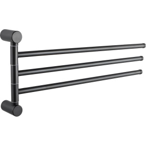 Полотенцедержатель Haiba HB84-7 тройной, черный