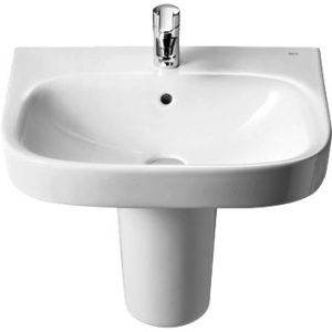 Раковина Roca Debba 55x44 с полупьедесталом Раковина Roca Debba 55x44 с полупьедесталом