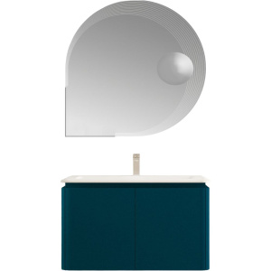 Мебель для ванной Cezares Stylus 94, blu petrolio