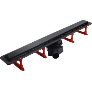 Душевой трап (лоток) Pestan Confluo Frameless Line 950 black glass