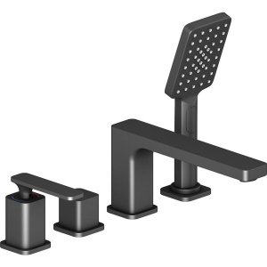 Смеситель на борт ванны Timo Torne 4330/03Y черный Смеситель на борт ванны Timo Torne 4330/03Y черный