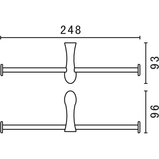 Купить Держатель туалетной бумаги Art&Max Elegant AM-E-1583B в Москве с доставкой Держатель туалетной бумаги Art&Max Elegant AM-E-1583B