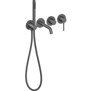 Смеситель для ванны с душем Timo Saona 2314/18YSM С ВНУТРЕННЕЙ ЧАСТЬЮ, черное золото Смеситель для ванны с душем Timo Saona 2314/18YSM С ВНУТРЕННЕЙ ЧАСТЬЮ, черное золото