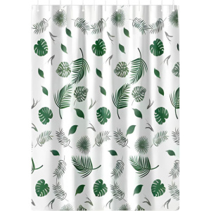 Штора для ванной Haiba HB75064 листья