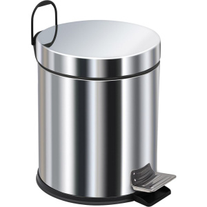 Мусорное ведро Berges 121006 5 л, хром