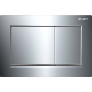 Кнопка смыва Geberit Omega 30 115.080.KH.1 хром, матовый хром