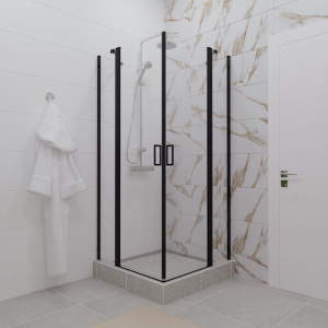 Душевой уголок Triton Тау -Блэк Щ0000054036 90х90