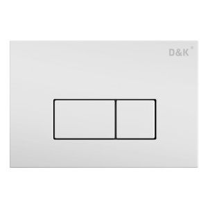Кнопка смыва D&K Rhein, белая