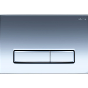 Кнопка смыва Акватек KDI-0000023 хром, глянцевая