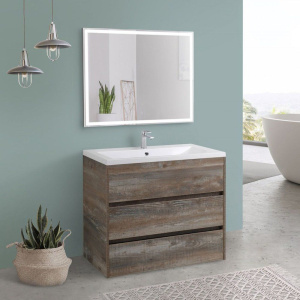 Мебель для ванной Art&Max Family 100, напольная, Pino Esotica Мебель для ванной Art&Max Family 100, напольная, Pino Esotica