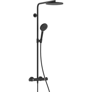 Душевая стойка Hansgrohe Raindance Select S Showerpipe 240 1jet P  27633670 с термостатом, черный Душевая стойка Hansgrohe Raindance Select S Showerpipe 240 1jet P  27633670 с термостатом, черный