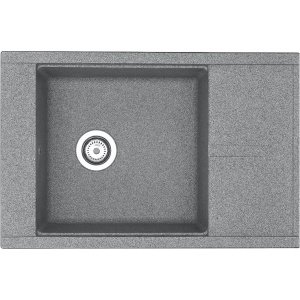 Мойка кухонная AQUATON Делия 78 серая Мойка кухонная AQUATON Делия 78 серая