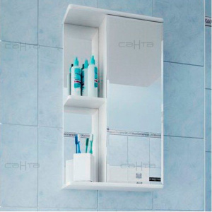 Зеркало-шкаф СанТа Ника R 40 фацет Зеркало-шкаф СанТа Ника R 40 фацет