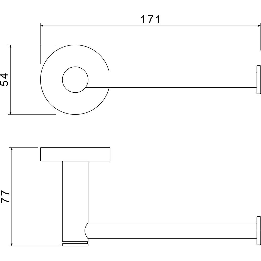 Купить Держатель туалетной бумаги Акватек Европа AQ4108CR хром в Москве с доставкой Держатель туалетной бумаги Акватек Европа AQ4108CR хром