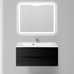 Мебель для ванной BelBagno Marino 100 nero lucido