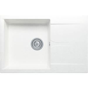 Мойка кухонная Polygran Gals 760 белый хлопок Мойка кухонная Polygran Gals 760 белый хлопок