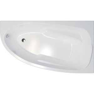 Акриловая ванна 1ACReal Мадрид L 170x95 см, угловая, с каркасом, асимметричная