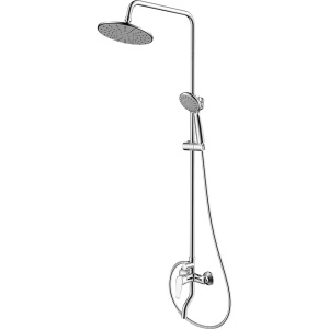 Душевая стойка Dorff Prime D0740900 хром