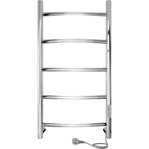 Полотенцесушитель электрический Indigo Arc Lux LCALE70-30Rt серебристый