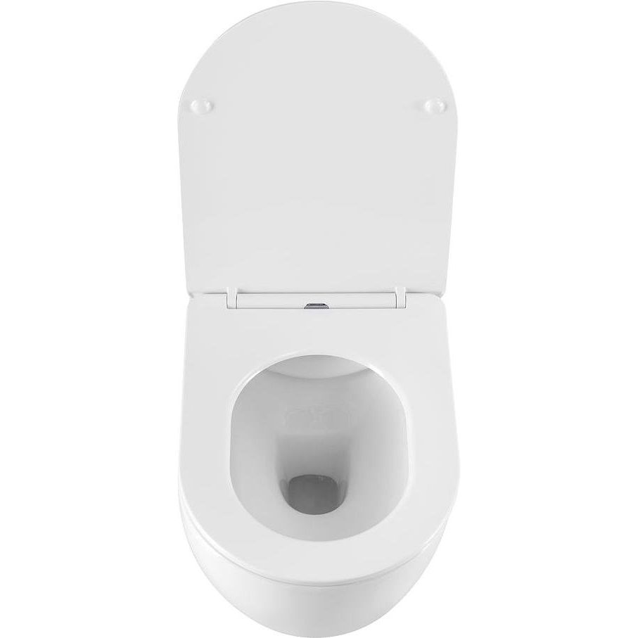 Купить Унитаз подвесной Art&Max Siena AM221CHR/SC с микролифтом, белый в Москве с доставкой Унитаз подвесной Art&Max Siena AM221CHR/SC с микролифтом, белый