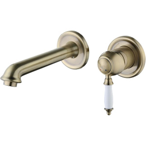 Смеситель для раковины Lemark Villa LM4826B С ВНУТРЕННЕЙ ЧАСТЬЮ  бронза