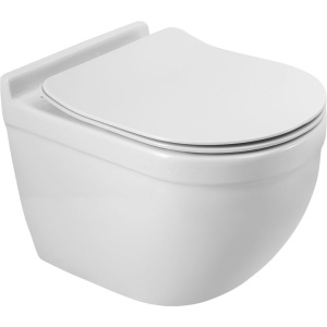 Унитаз подвесной BelBagno Senso-R BB017CH-TOR безободковый, крышка BB2034SC с микролифтом