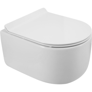 Унитаз подвесной BelBagno Soft BB084CH-TOR безободковый, крышка BB2011SC с микролифтом Унитаз подвесной BelBagno Soft BB084CH-TOR безободковый, крышка BB2011SC с микролифтом