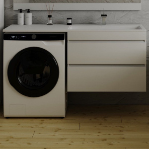 Тумба с раковиной Style Line Даллас 140 Люкс Plus подвесная R