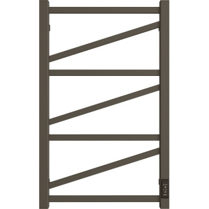 Полотенцесушитель электрический Двин Z plaza neo 80х50, графит