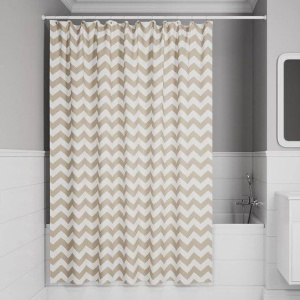 Штора для ванной IDDIS Base BR03P18i11 180х200, бежевая