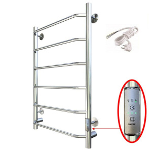 Полотенцесушитель электрический Тругор Пэк 6 80х40 с выключателем Полотенцесушитель электрический Тругор Пэк 6 80х40 с выключателем