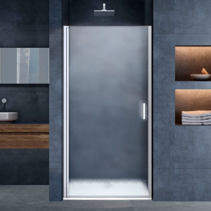 Душевая дверь в нишу Vincea Alpha VDP-3AL900MT 90 см, стекло текстурное, хром