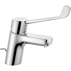 Смеситель для раковины Kludi Pure&Easy Care 372870565 для медицинских учреждений Смеситель для раковины Kludi Pure&Easy Care 372870565 для медицинских учреждений