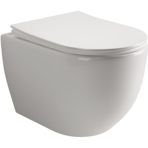 Унитаз подвесной Ceramicanova Mia Rimless CN1805 Унитаз подвесной Ceramicanova Mia Rimless CN1805