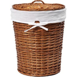 Корзина для белья Wasserkraft Leine WB-350-L светло-коричневая, большая Корзина для белья Wasserkraft Leine WB-350-L светло-коричневая, большая