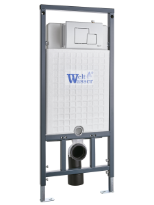 Инсталляция для унитаза Квадратная хром кнопка WeltWasser MARBERG 507 + SE CR (10000008209)