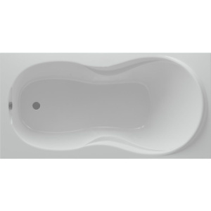 Акриловая ванна Акватек Мартиника MAR180-0000068 180x90 см, с каркасом, с экраном, со сливом-переливом, слив слева