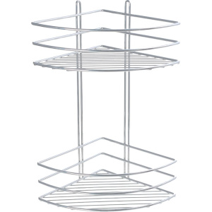 Полка Fixsen FX-710-2 угловая, хром