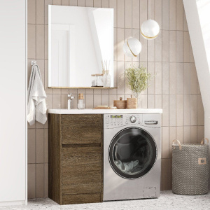 Мебель для ванной AQUATON Лондри 40 L, дуб кантри