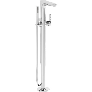 Напольный смеситель для ванны с душем VitrA Root Round A42741EXP С ВНУТРЕННЕЙ ЧАСТЬЮ, хром Напольный смеситель для ванны с душем VitrA Root Round A42741EXP С ВНУТРЕННЕЙ ЧАСТЬЮ, хром