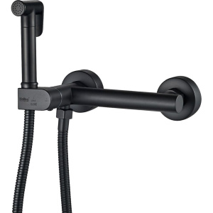 Гигиенический душ Haiba HB5514-7, со смесителем, черный