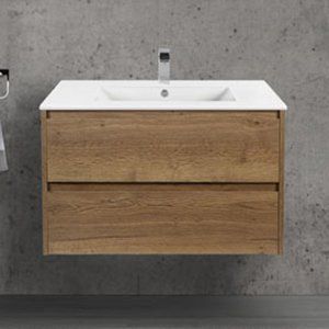 Тумба с раковиной Vincea Gio 80 дуб табак Тумба с раковиной Vincea Gio 80 дуб табак