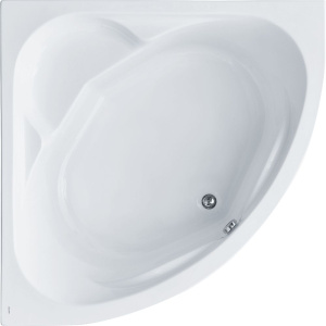 Акриловая ванна Santek Карибы 140x140 см, угловая, с каркасом, со сливом-переливом, четверть круга Акриловая ванна Santek Карибы 140x140 см, угловая, с каркасом, со сливом-переливом, четверть круга
