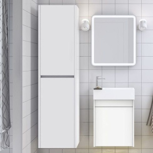 Шкаф-пенал Art&Max Family подвесной, Bianco Lucido