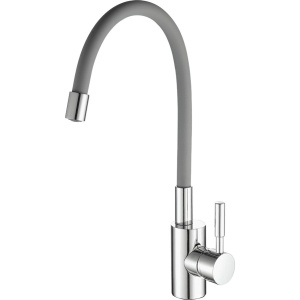 Смеситель для кухни Fashun A4053+B07 хром, серый