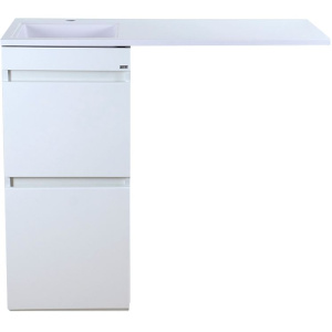 Тумба с раковиной Misty Фостер 40 напольная, под стиральную машину Тумба с раковиной Misty Фостер 40 напольная, под стиральную машину