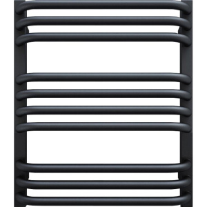 Полотенцесушитель электрический Terma Alex 50x54, черный матовый