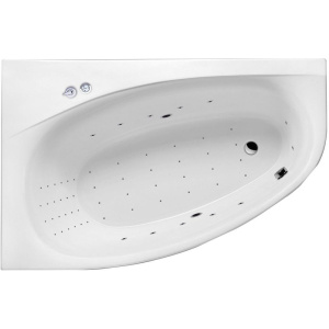 Акриловая ванна Excellent Kameleon Kameleon WAEX.KML17.NANO 170x110 см, угловая, с гидромассажем, со сливом-переливом, асимметричная 170x110 L