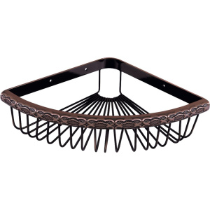 Полка Lemark Jasmine LM6681ORB для душа, угловая, черная бронза Полка Lemark Jasmine LM6681ORB для душа, угловая, черная бронза